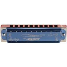 Living and Home Professional 10 Hole Key of C Diatonic Blues Harmonica