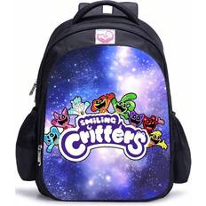 Silver School Bags Doqaus 16inch Smiling Critters Backpacks Primary Printe Orthopedic - Silver