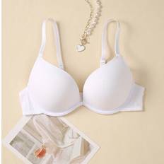 Shein Bras Shein Solid Underwire Push Up Bra