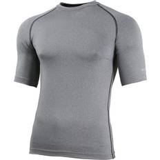 Rhino Sports Base Layer Short Sleeve T-Shirt - Heather Grey