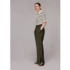 Nicola Full Length Trouser - Green