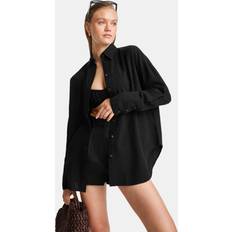 Tala Essential Linen Shirt - Black