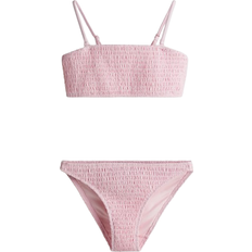 H&M Gesmokter Bikini - Hellrosa