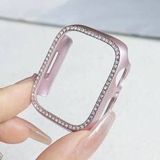 Wearables Shein Women's Glittering Crystal Decor Hollow-Out Case