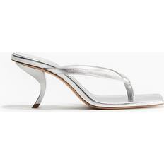 H&M Harriet Thong Heel Sandal - Silver