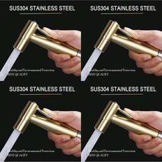Bidets Shein 2 Pieces Stainless Steel Bidet Toilet Sprayer