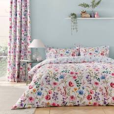 Dunelm Foxley Ditsy Duvet Cover Pink (200x135cm)