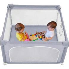 Playpen Shein Baby Playpen 120x120cm Yard Grey