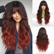 Hair Products Shein Perfect Natural Bend Wavy Long Curly Wig 26