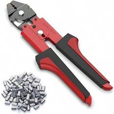 Crimping Pliers Shein Wire Rope Tool Kit 100 PCS Crimping Plier