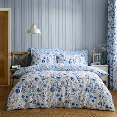 Dunelm Foxley Ditsy Duvet Cover Blue (200x200cm)