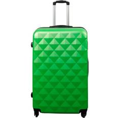 Hardcase kuffert stor Borg Living Smart Diamond 70cm - Green