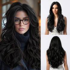 Hair Products Shein 26 Inch Long Woman Layered Middle Part Wig