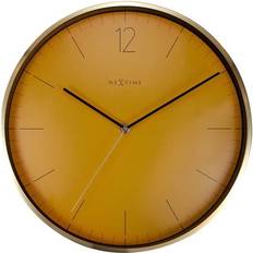 Nextime Essential Yellow Wall Clock 34cm