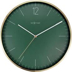 Nextime Essential Green Wall Clock 34cm