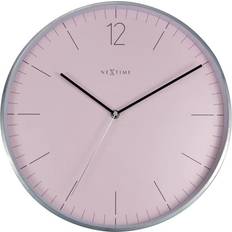 Rosa Klockor Nextime Essential Pink Väggklocka 34cm
