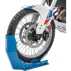 Blue Motorcycle Kickstand Pads ConStands Wheel Chock Transport BU Yamaha XVS 950 A Midnight Star Evolution