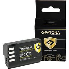 Panasonic dmw blk22 batteri Patona Protect Battery for Panasonic DMW-BLK22 2600mAh Compatible Black