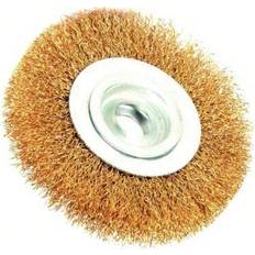 Steel Brushes Shein Curled Brass Coated Wire Wheel Steel Brush