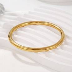 Titanium Bracelets Shein Titanium Steel Chinese Style Non-Fading Bangle Bracelet - Three