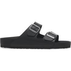 Birkenstock Arizona Leather Two-Strap Sandals - Black