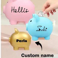 Piggy Banks Shein Custom Personalized Kids Piggy Bank