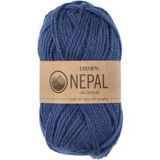 Drops Design Nepal Uni Colour Royal Blue 75m