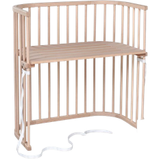 Babybay bedside Barnrum Babybay Boxspring Bed Natural Untreated 54x96cm