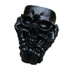 Pots, Plants & Cultivation Jojomino Resin Skulls Flower Pot Skeleton Vase