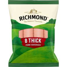 Richmond Thick Pork Sausages 410g 8pcs 1pack