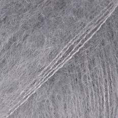Drops silk mohair Drops Design Kid Silk Grey 210m
