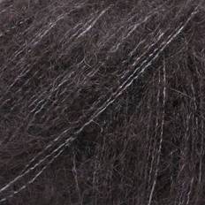 Drops silk mohair Drops Design Kid Silk Black 210m
