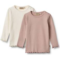 Wheat 12-18M Skjortor Wheat Shirt Altrosa - Rosa