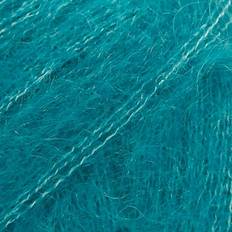 Mohair Garn Drops Design Kid Silk Petrol 210m