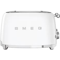 Smeg White Toasters Smeg 50's Style TSF03WHEU