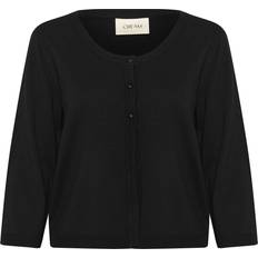 Cream Koftor Cream Bolero Cardigan Med ¾ Ärmar - Svart