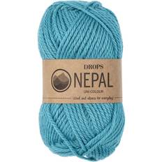 Drops Design Nepal Uni Colour Sea Blue 75m