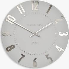 Thomas Kent 30cm Mulberry Wall Silver Cloud Wall Clock 30cm