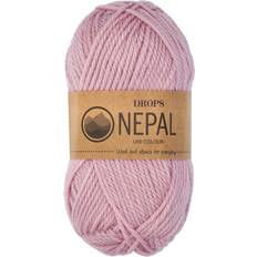 Drops Design Nepal Uni Colour Powder Pink 75m