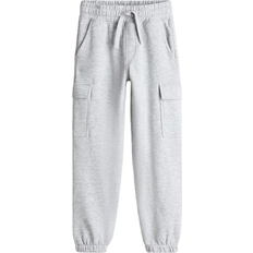 Boys - Cargo Trousers Children's Clothing H&M Cargo Joggers - Light Grey Marl (1236476002)