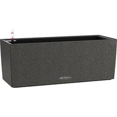 Lechuza Svarta Odlingslådor Lechuza Balconera Stone 50 - Graphite Black 19x50x19cm
