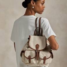 Polo Ralph Lauren Rygsække Polo Ralph Lauren Rygsæk Heritage - Cognac/Naturhvid