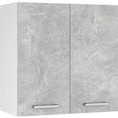 Meubles Muraux de Cuisine Vicco Meuble Haut R-Line Béton 60 cm - Gris
