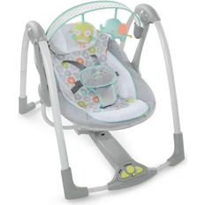 Barn- & Babytillbehör Ingenuity ConvertMe Swing-2-Seat Hugs & Hoots White Grey