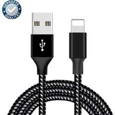 USB A - Lightning M-M 1m