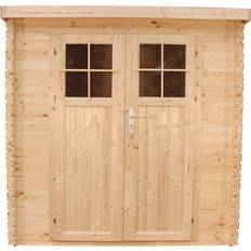 Dépendances Timbela Abri de Jardin en Bois L204xL142x200 cm (Surface du bâtiment )