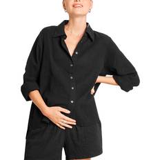 Maternity & Nursing Wear Nom Maternity The Easy Shirt Black XS