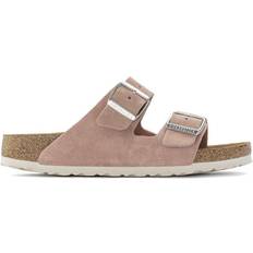 Birkenstock Arizona Soft Footbed Suede Leather - Pink Clay
