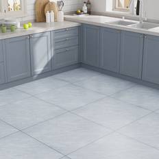 Flooring Ivy Bronx 8Pcs Realistic Stone Texture PVC Flooring 80cm W x 80cm L
