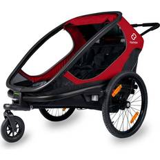 Bicycle Trailers Pushchairs Hamax Outback Twin Red/Black